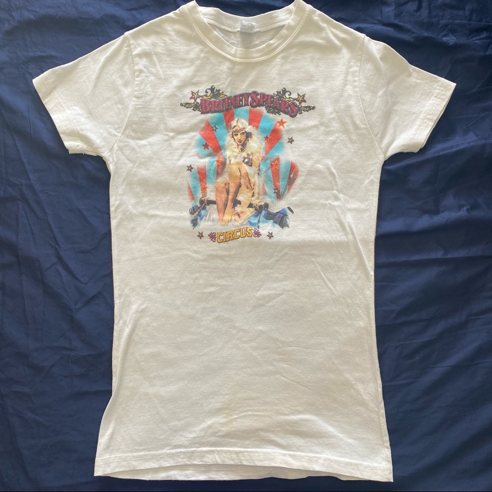 Vintage 2009 Britney Spears “Circus” Tshirt
